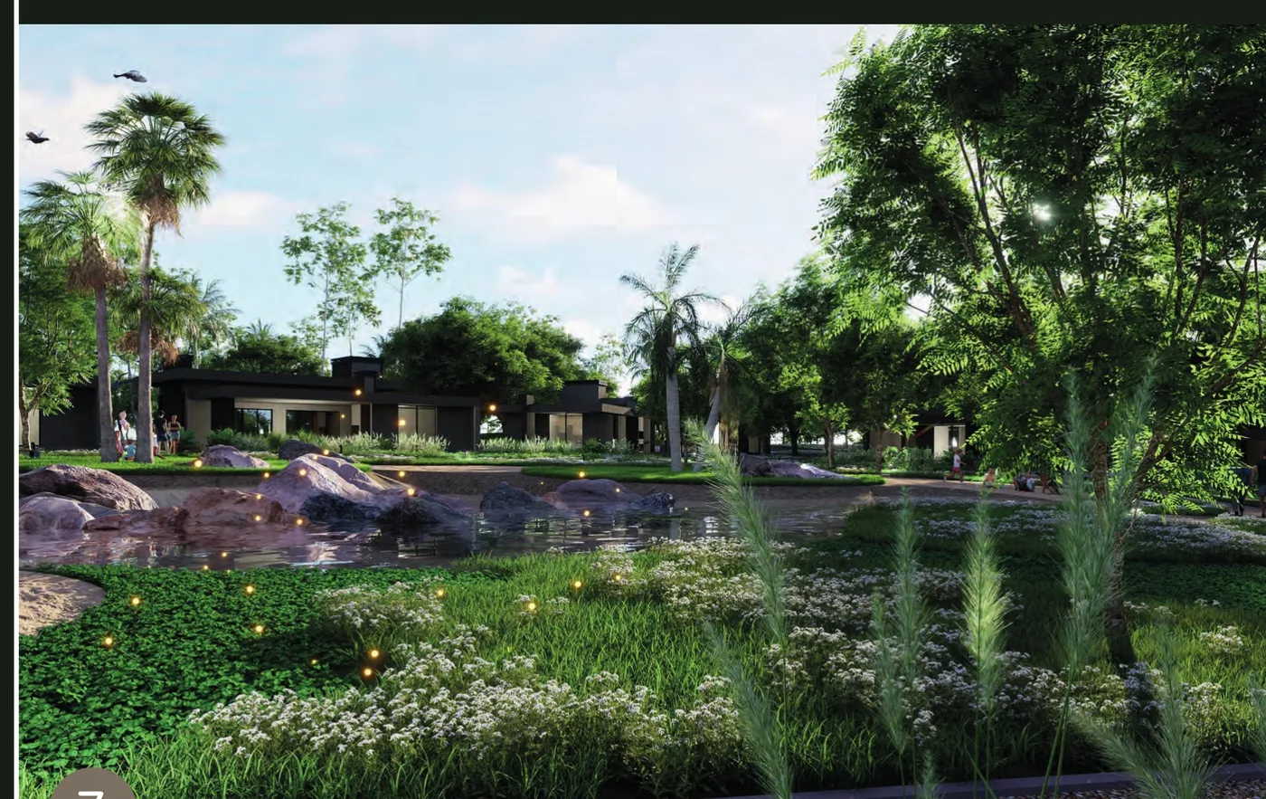 Parklandschap Oasis Obligado