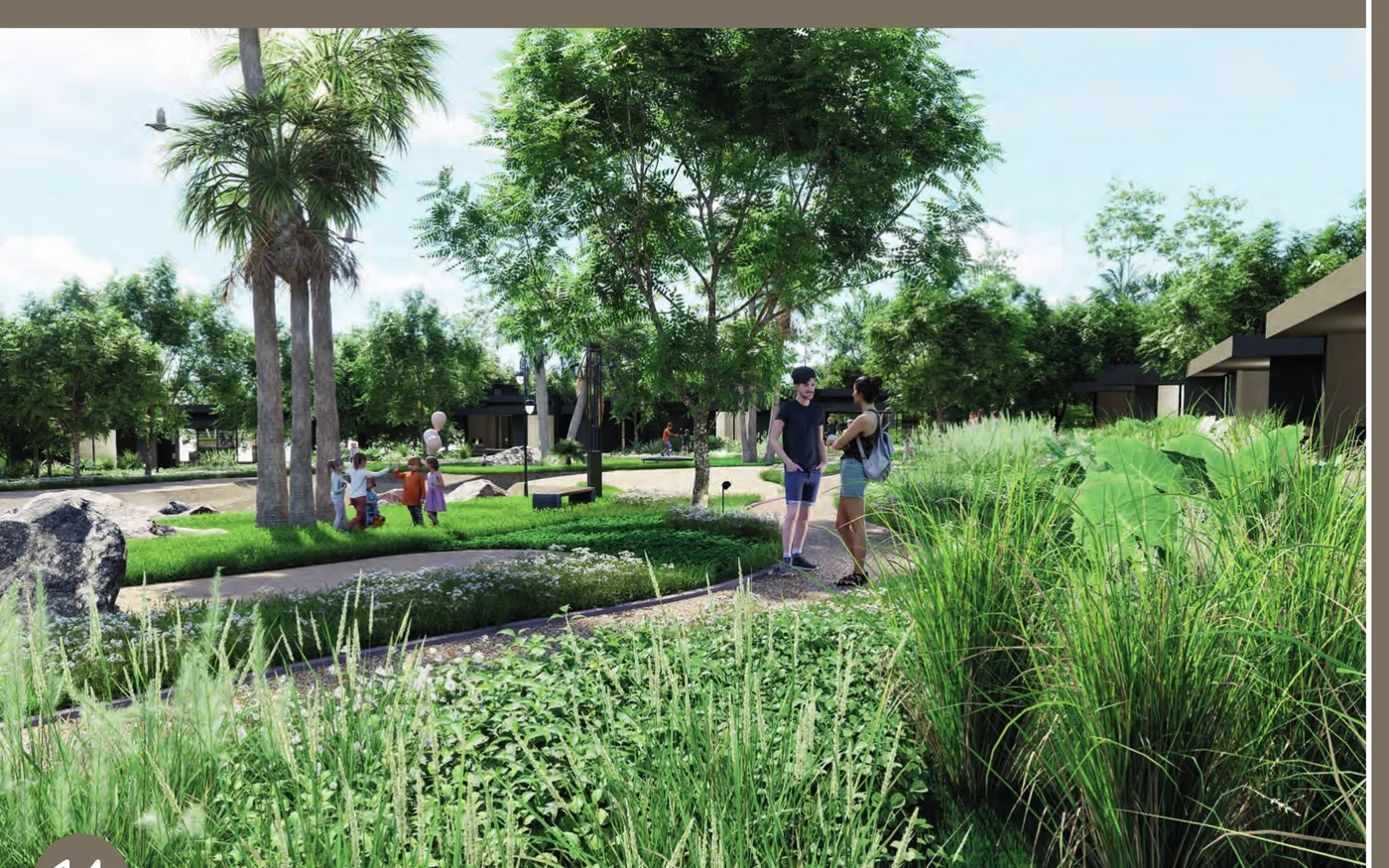 Parklandschap Oasis Obligado